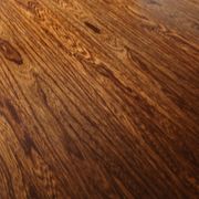 Brutalist rustic XXL farm table "Olavi" in stained elm NF furniture for 12 guests