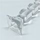 Pair of crystal candlesticks