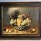 Tableau : reproduction de nature morte aux fruits