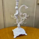 Candlestick brass cherub cherub XIXth