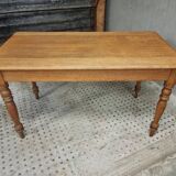 Antique oak table dining table kitchen table 69 x 130 cm