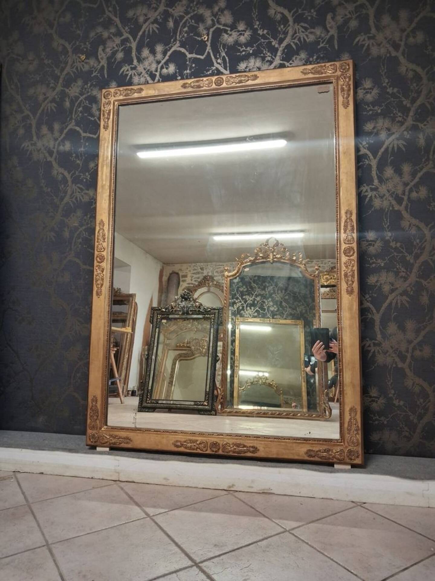 Miroir époque empire 165 x 116