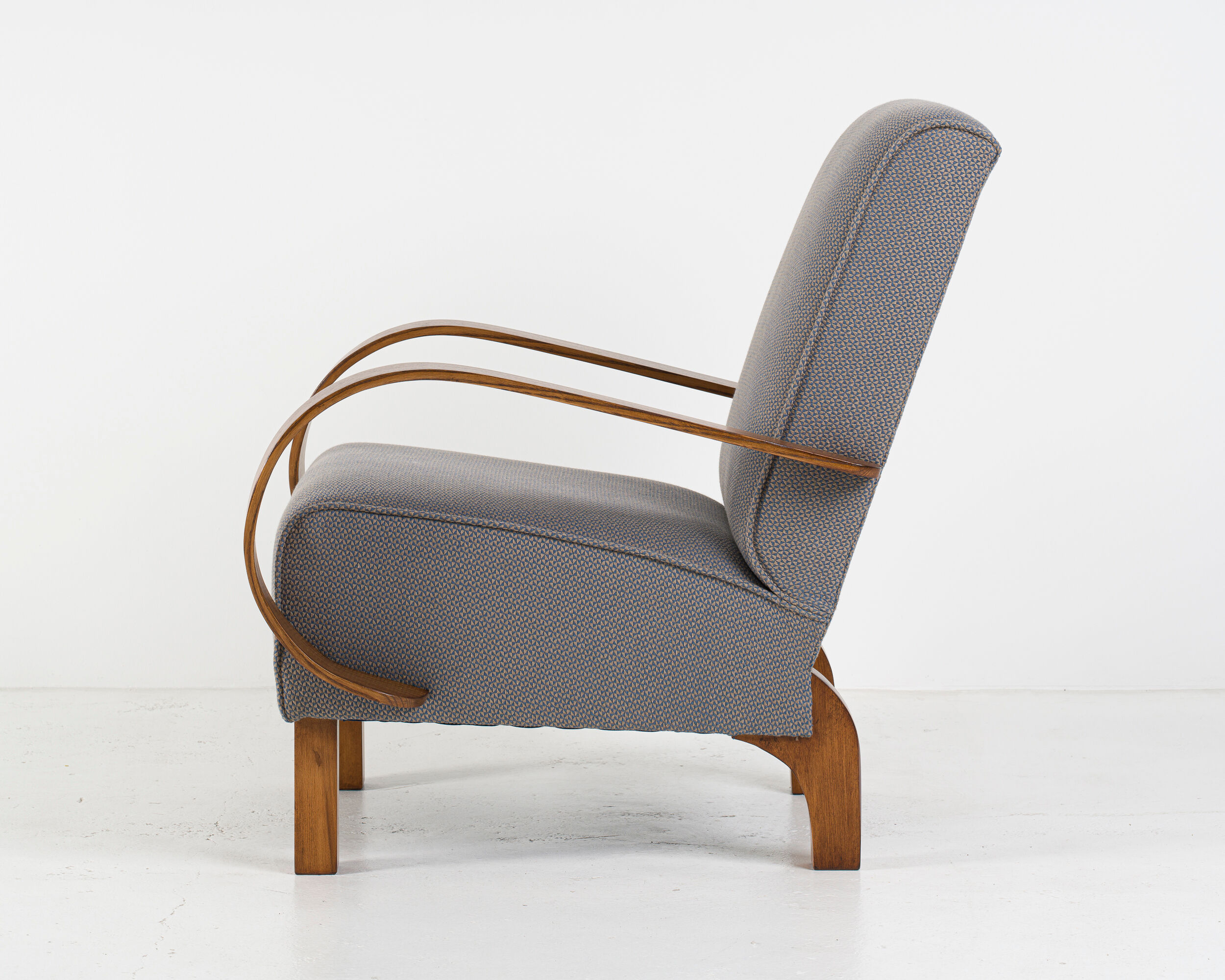 Fauteuil Tchécoslovaque vintage années 60