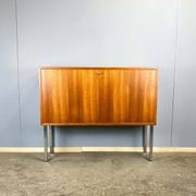 Bar cabinet, small sideboard, teak, 1960s