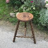 Vintage tripod stool