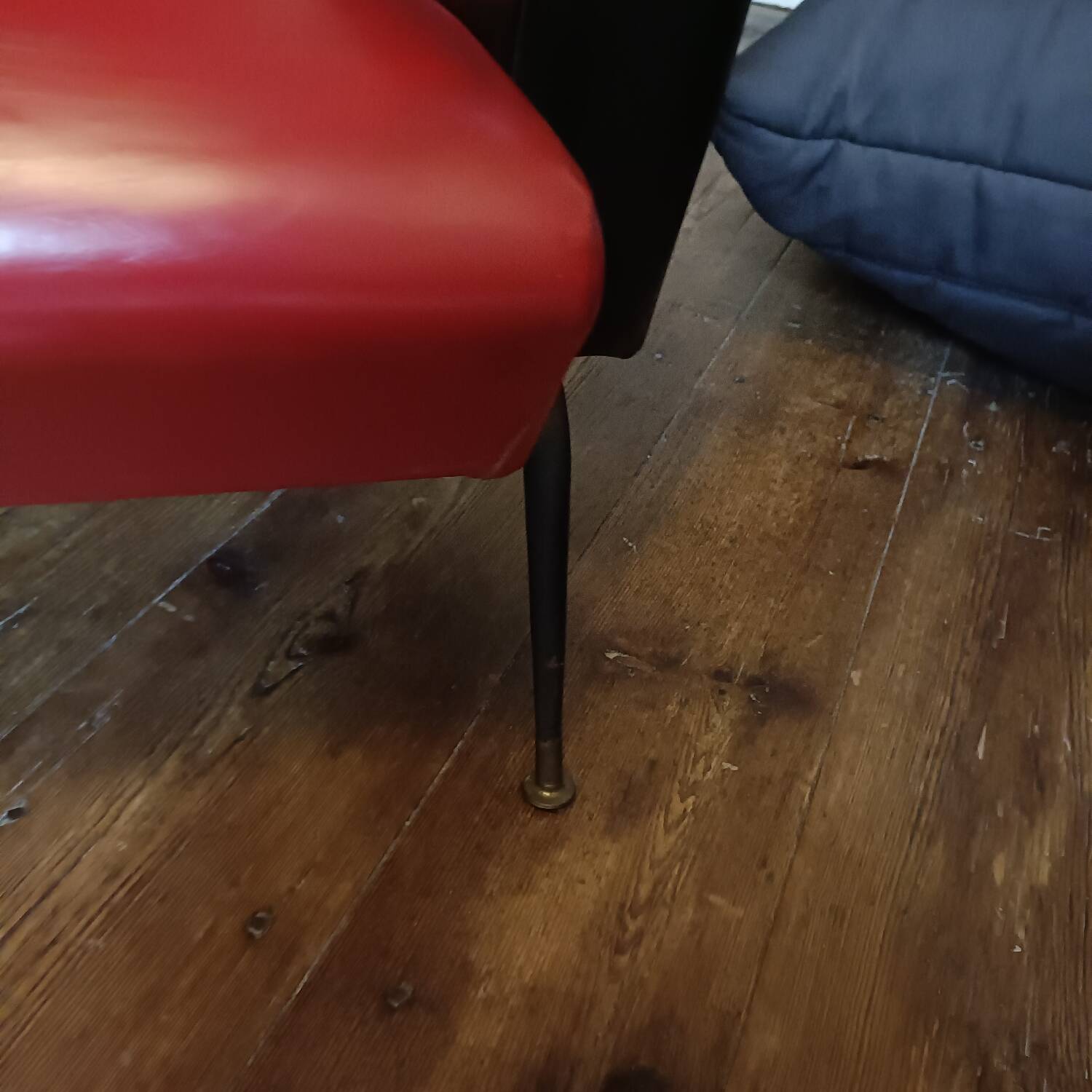 Vinyl armchair, 1960s