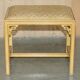 Chinoiserie dressing table in walnut with stool