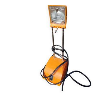 Desk/bedside lamp – telescopic – swan neck – 1970s/80s – melamine