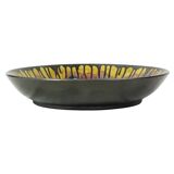 Fruit bowl XL Art Ceramics Wall decoration Drip glaze