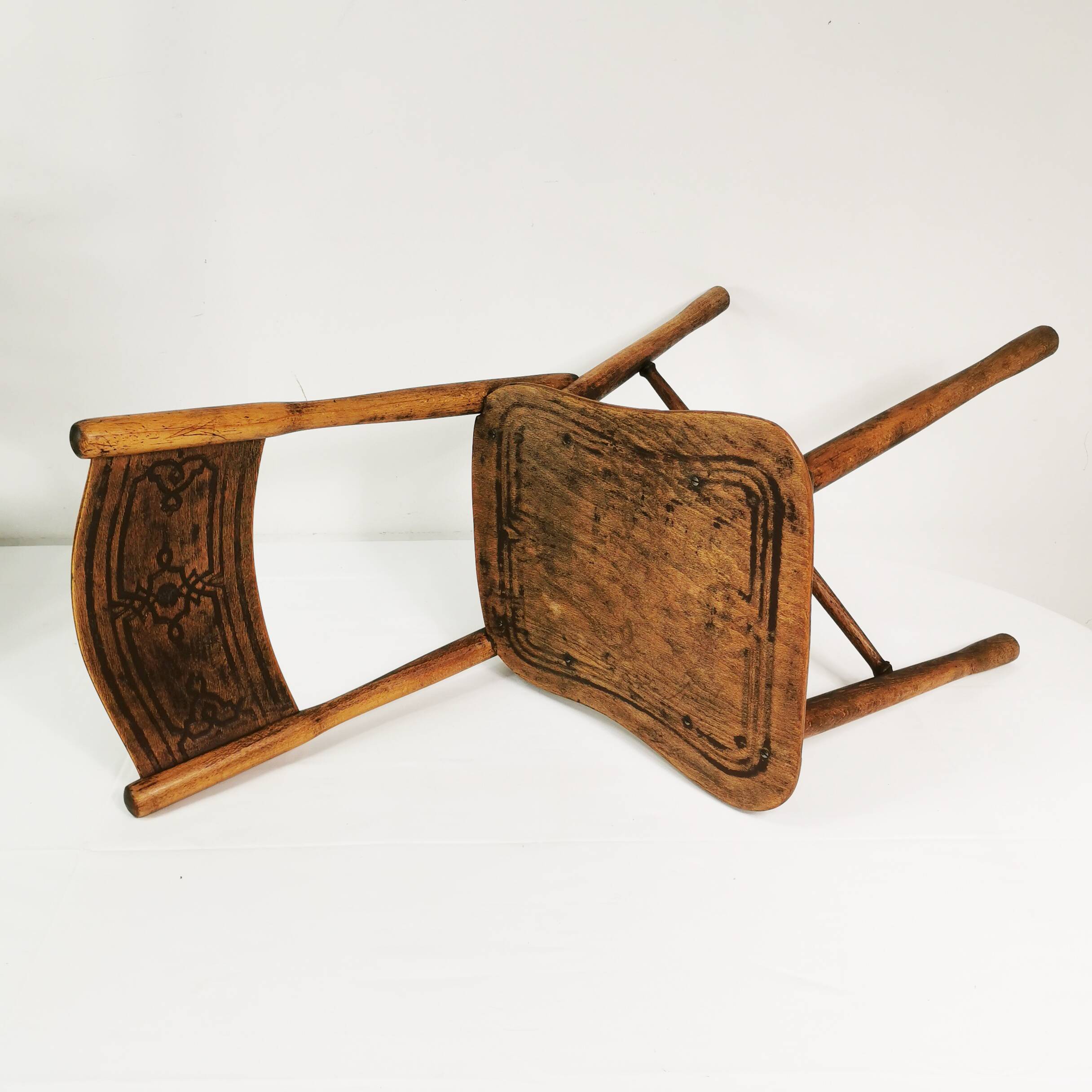Chaise Mundus ancienne, Autriche, années 1920