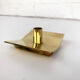Scandinavian candle holder Model No. 70 in brass, Pierre Forsell for Skultuna, 1960