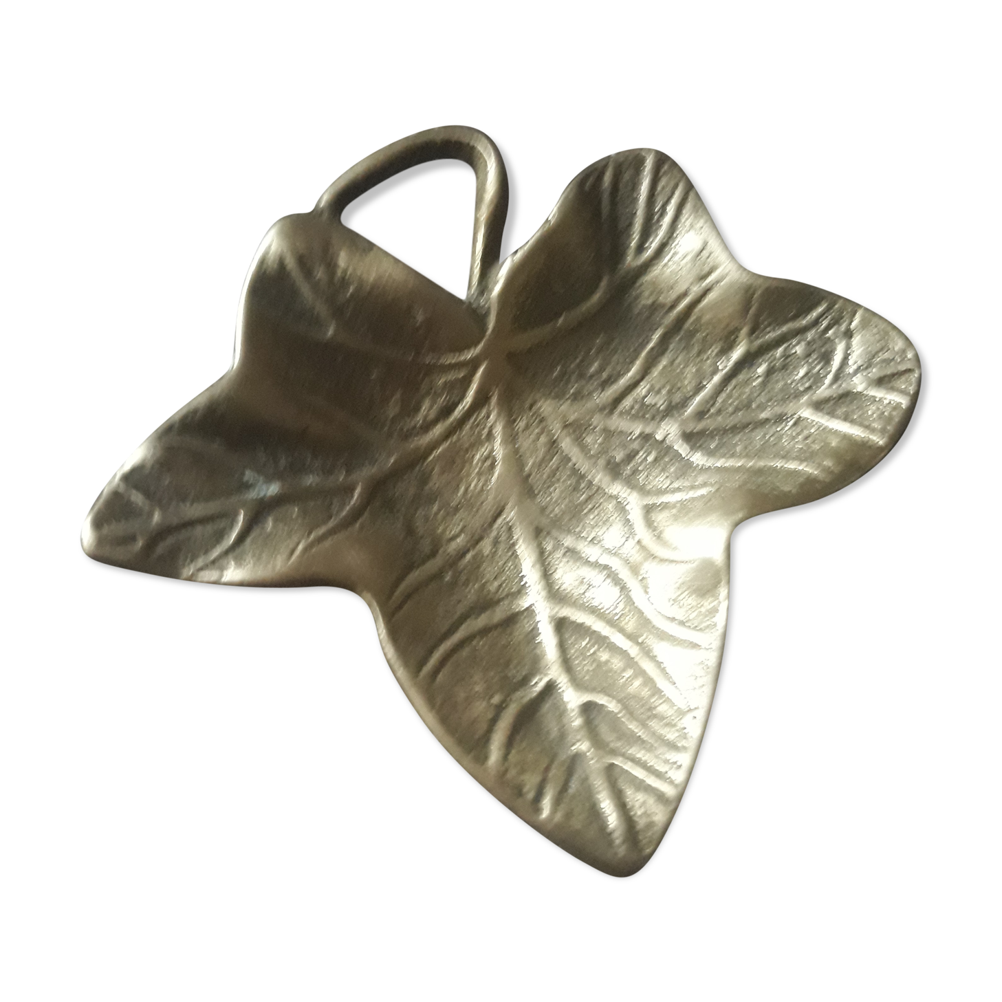 Empty ashtray pocket sheet in bronze