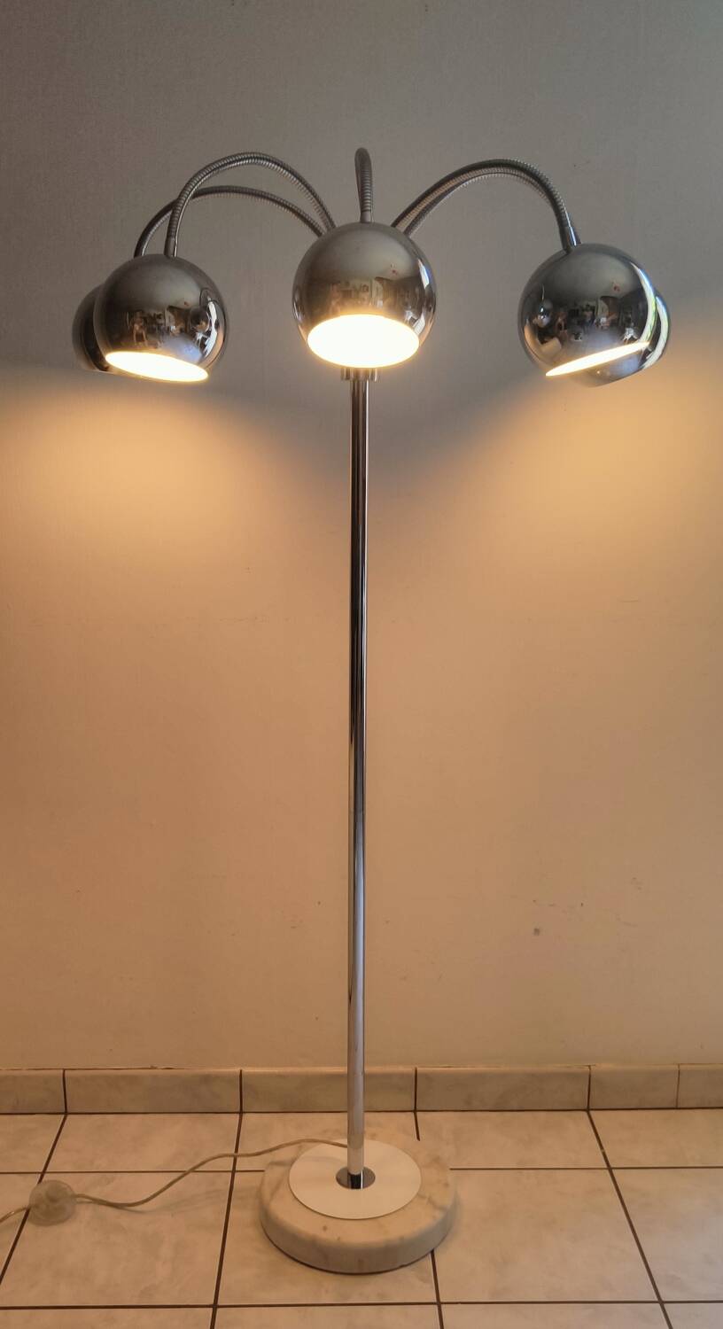 Lampadaire vintage 1990 eye ball