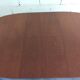 Georges Frydman's 60s vintage teak design oval dining table