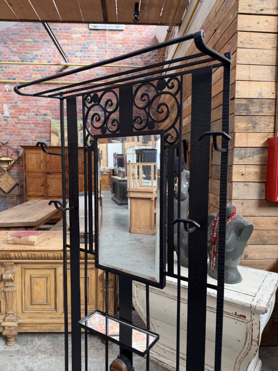 Art Deco entrance hall wardrobe