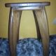 Tabouret en bois massif