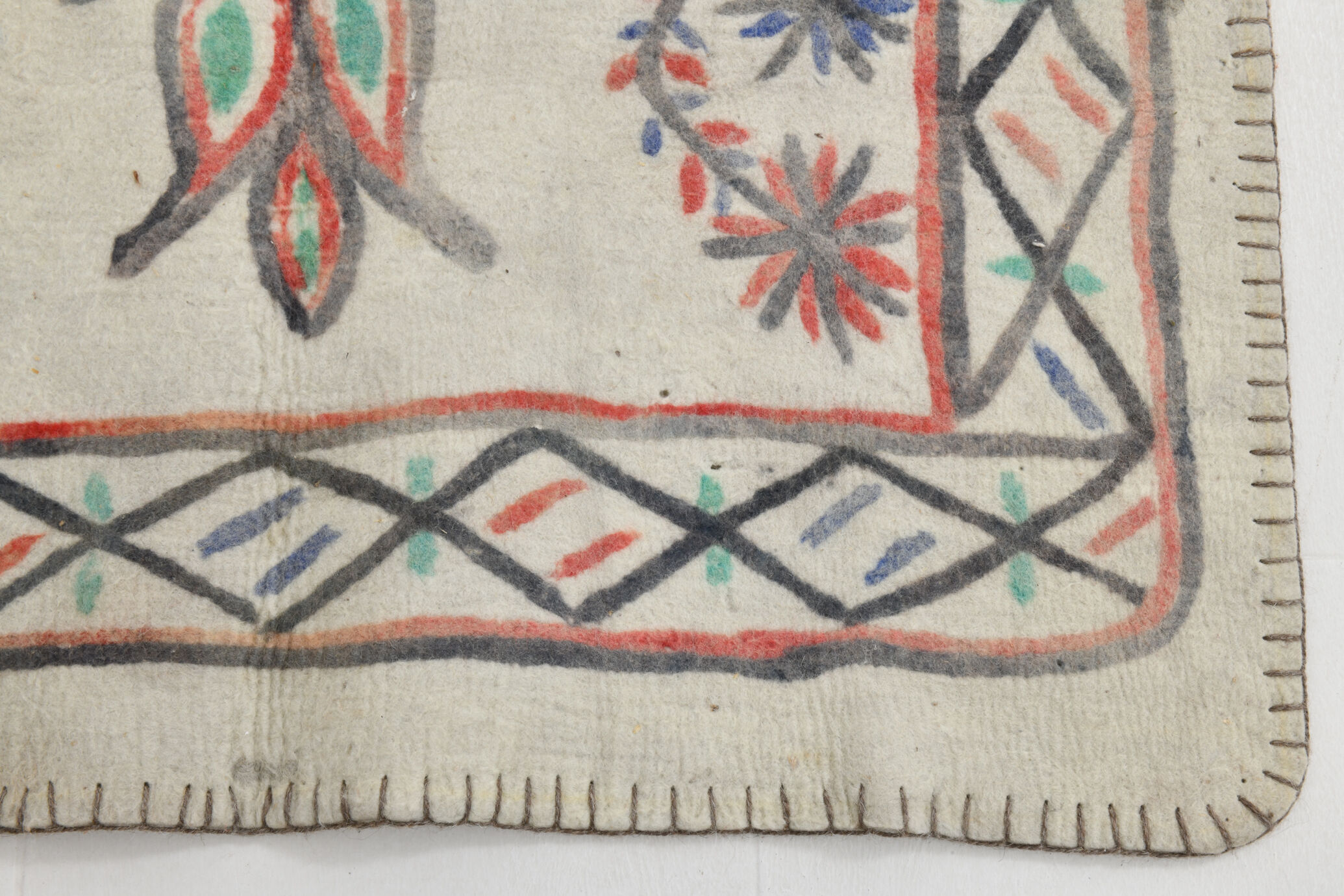 4x6 neutral handmade anatolian turkish rug,	115c192cm