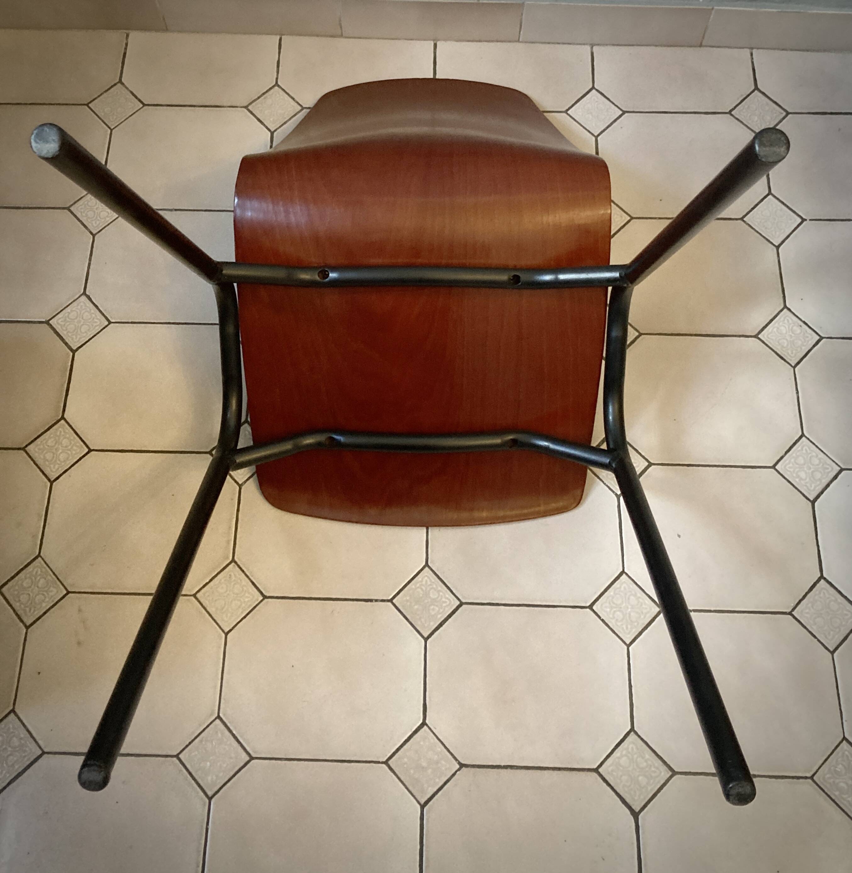 6 German Pagwood chairs - Pagholz