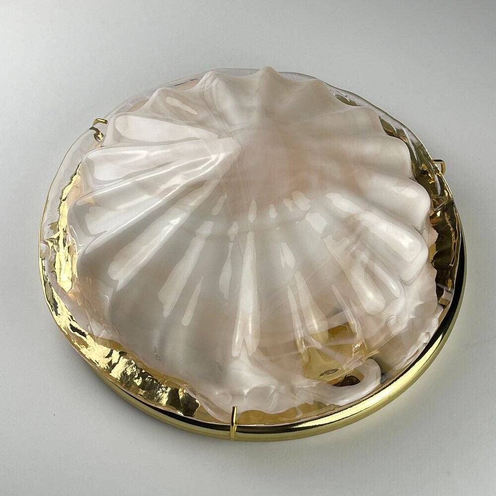 Vintage Murano ceiling lamp by La Murrina, Italy, 1980s