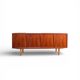 Teak enfilade by Axel Christiansen for Aco Møbler, Denmark, 1960s – Original well preserved, slightly waxed.