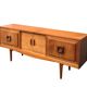 Sliding teak sideboard from the 1970s.
