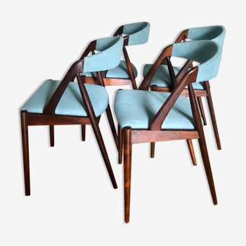 Chairs, model 31, designed by Kai Kristiansen for Schou Andersen 1960