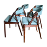 Chaises modèle 31 par Kai Kristiansen pour Schou Andersen 1960