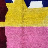 Beni Ouraine handwoven rug, traditional style, size 100 x 200 cm