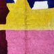 Beni Ouraine handwoven rug, traditional style, size 100 x 200 cm