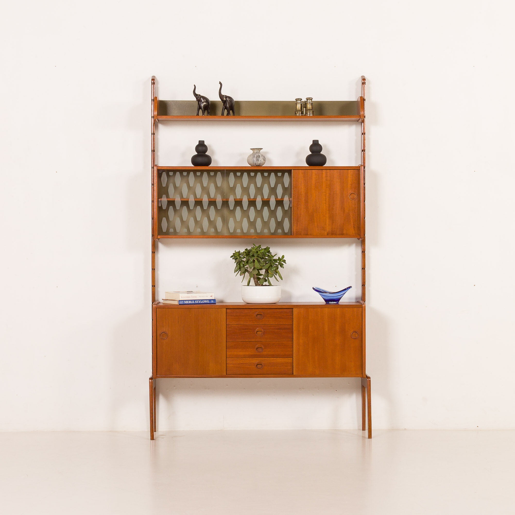Ergo free standing wall unit by John Texmon, Norway, 1960s