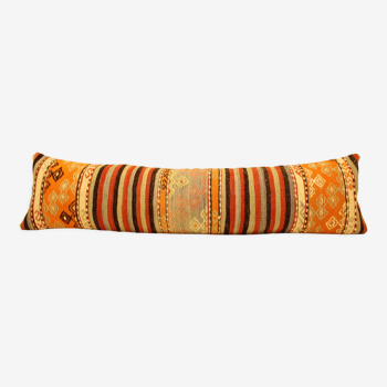 Turkish kilim cushion,30x120 cm