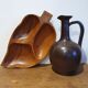 Wooden leaf top