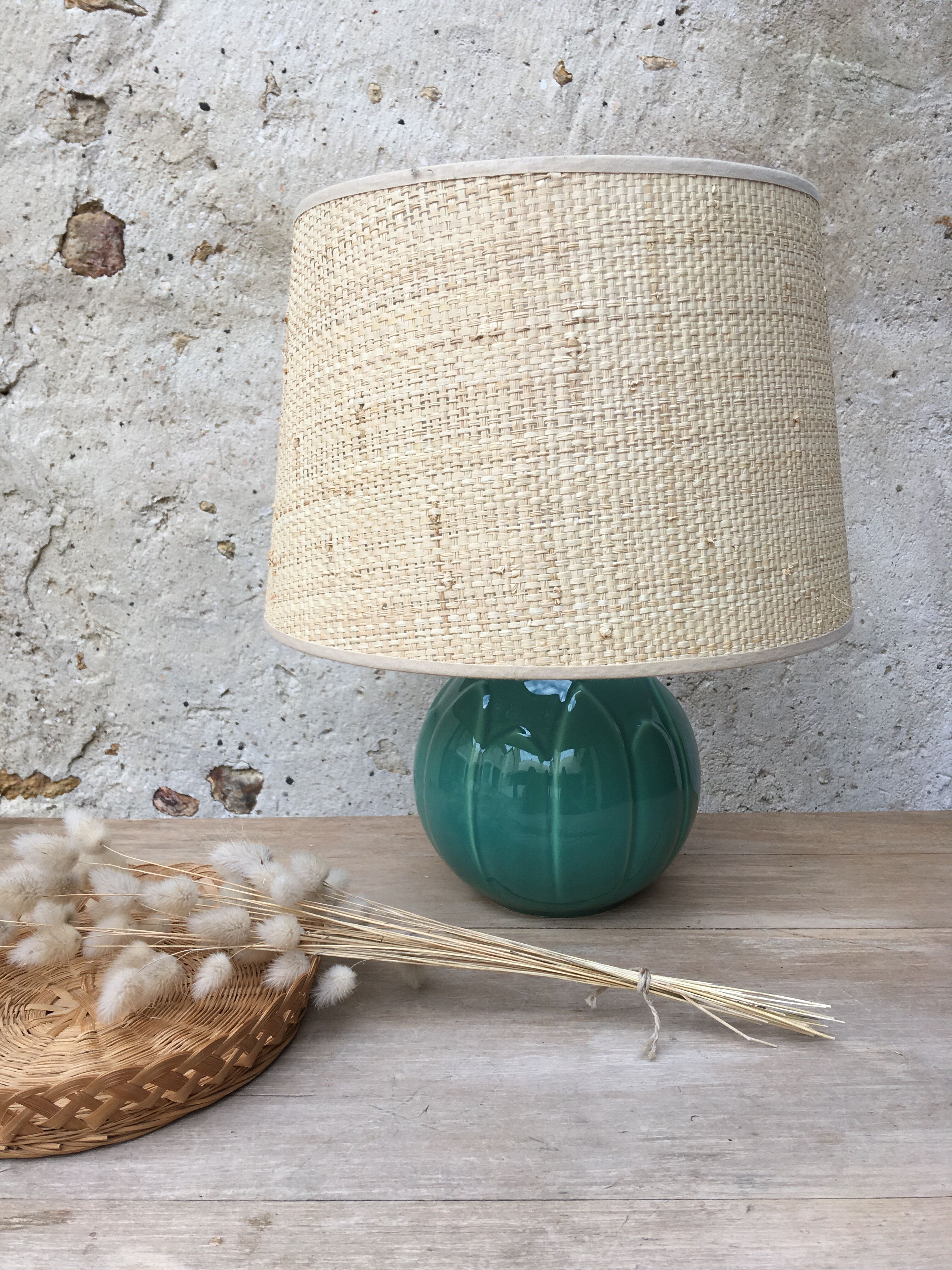 Ceramic lamp foot