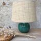 Ceramic lamp foot