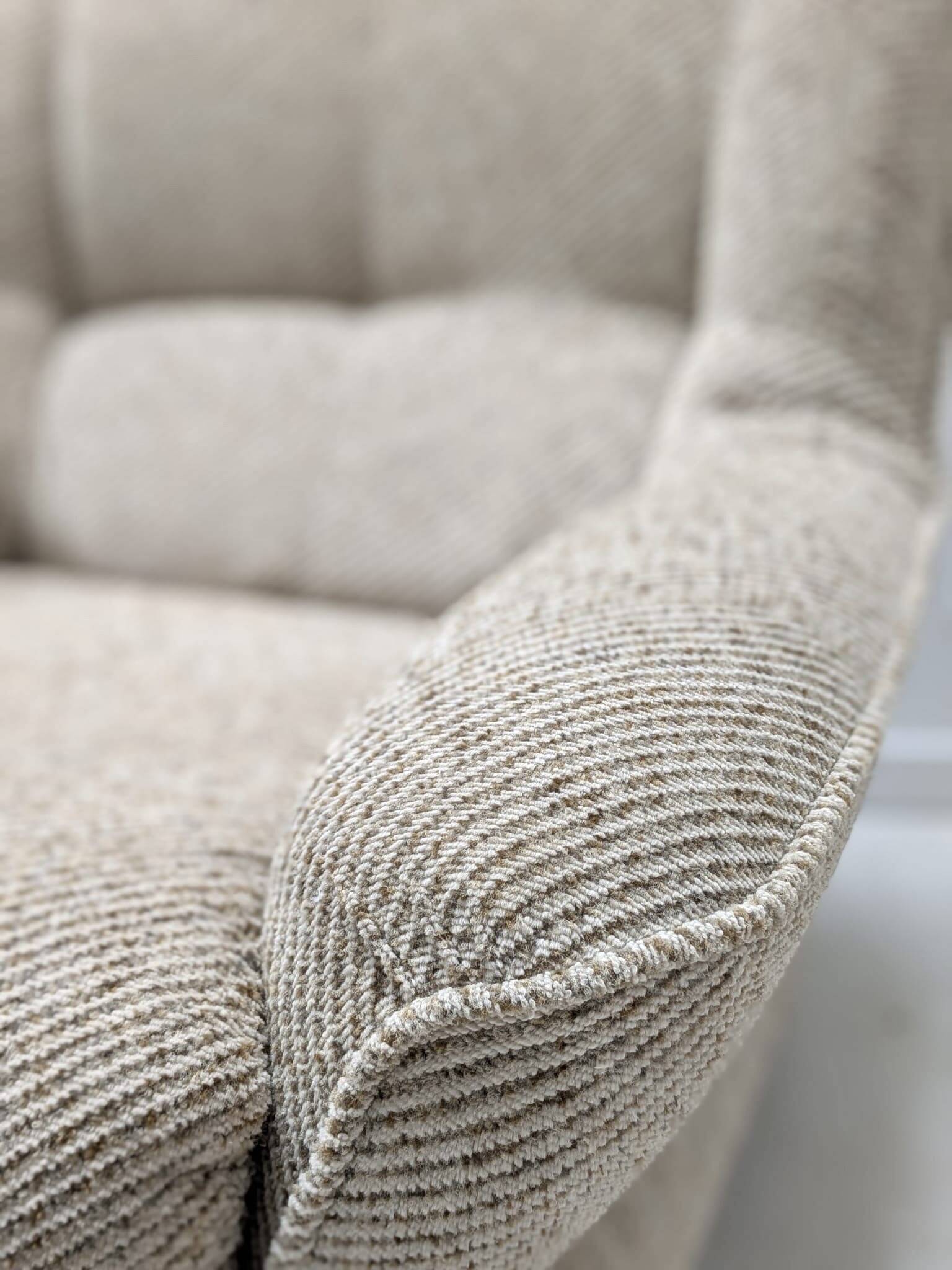 70s beige armchair
