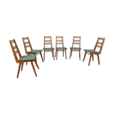 6 vintage chairs  1950
