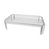 David Lange Plexiglass coffee table