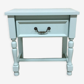 Water green bedside table