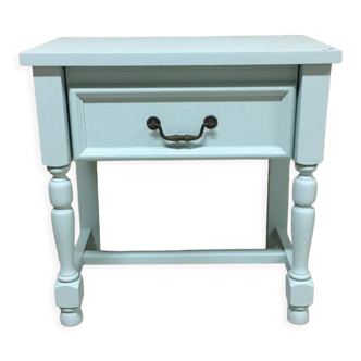 Water green bedside table