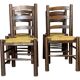 6 chaises brutalistes de Georges Robert, 1960