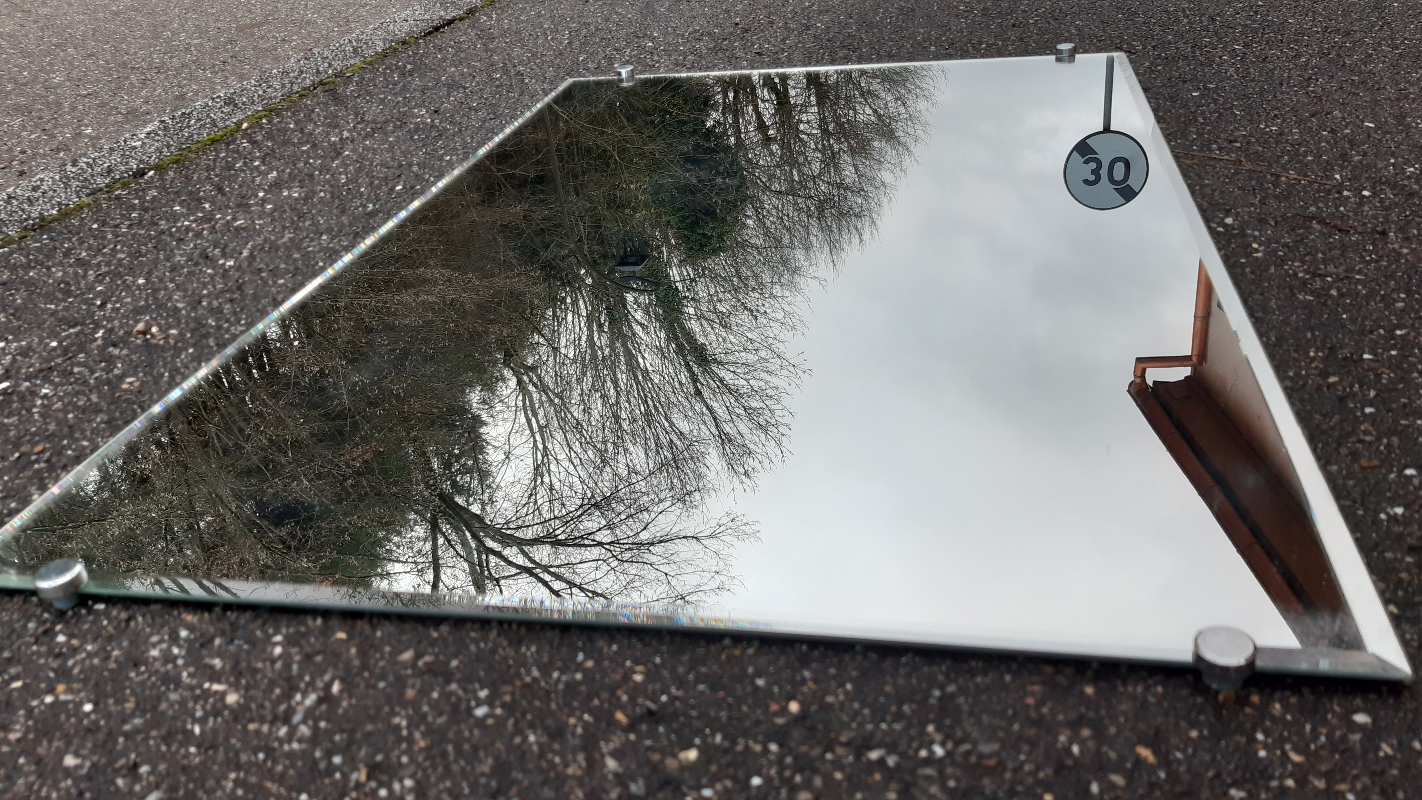 Vintage mirror 90x60