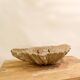 Antique Cement Shell Bird Bath