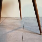 Scandinavian pedestal table 60's