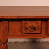 Console Two Drawer in Cherry Wood - 18th Century