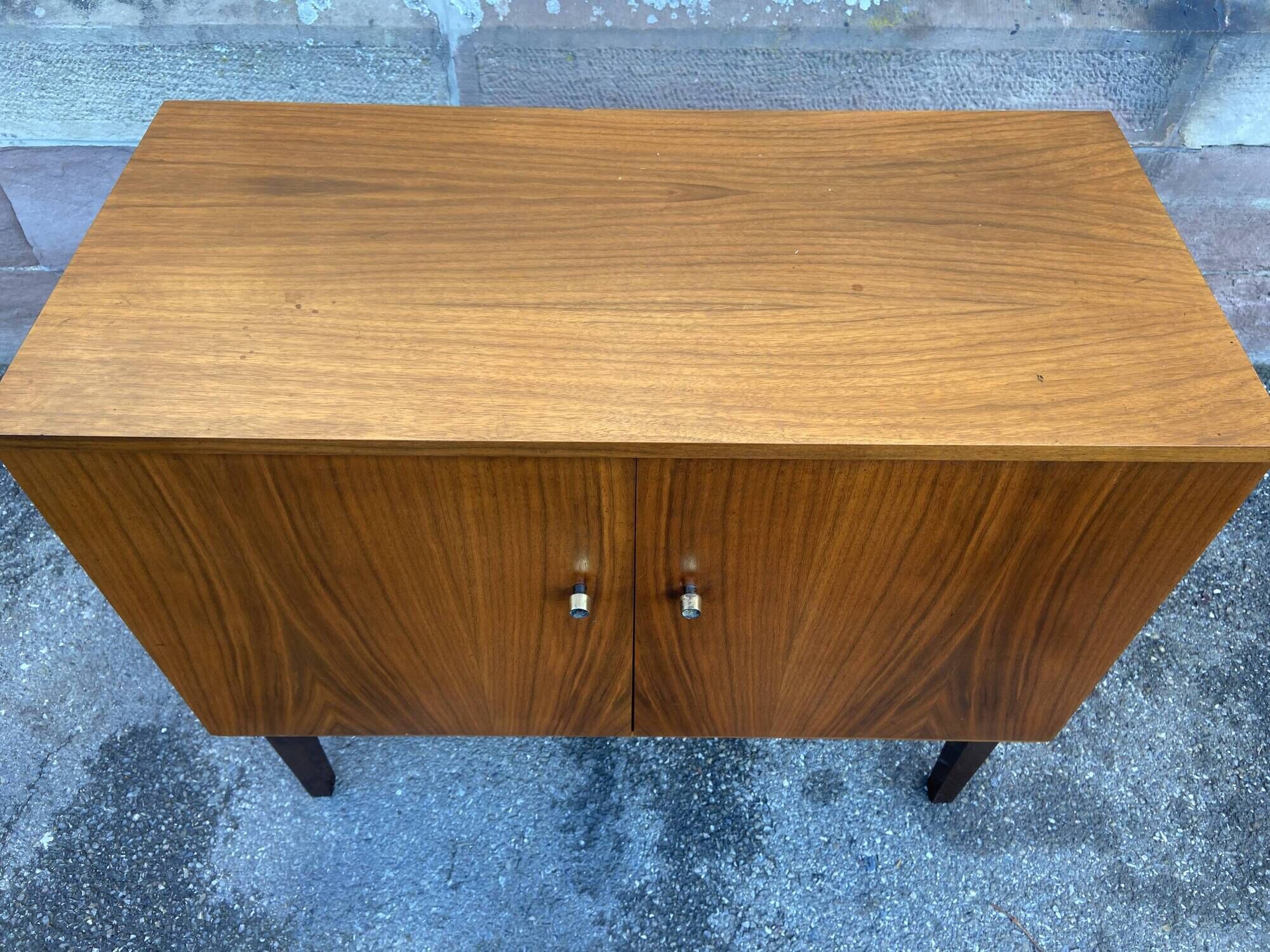 TV cabinet chest of drawers midcentury design 1960