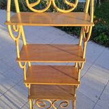 Rattan shelf