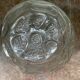 large 1970s moulded glass globe