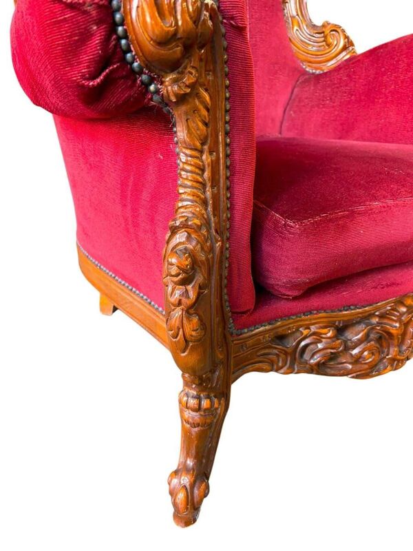 Set de 2 fauteuils baroques vintage / fauteuils / sièges