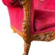 Set de 2 fauteuils baroques vintage / fauteuils / sièges