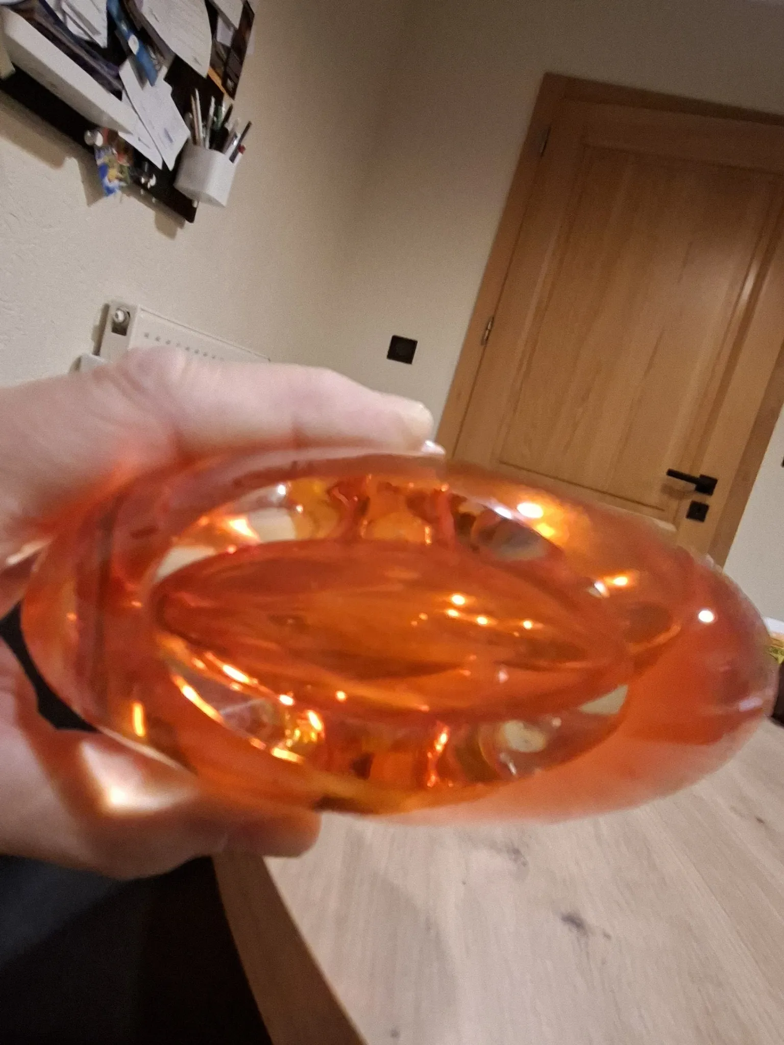 Vintage Murano glass Sommerso vase - Attributed to Flavio Poli / Se